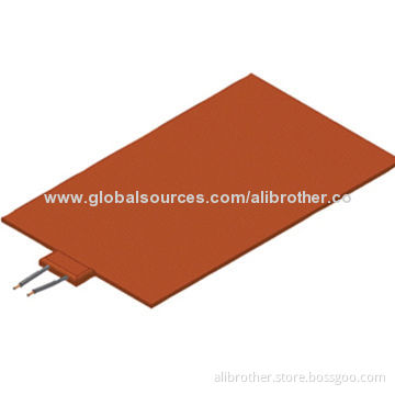 Silicone Heater, 150*100mm, 60W at 12V, 6mm Thermal Insulation Silicone Sponge/Foam